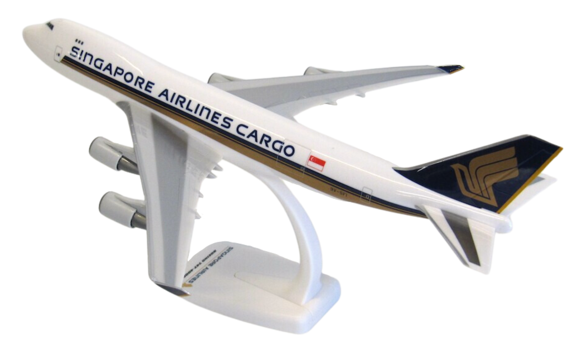 Maqueta Boeing B747-400F Singapore Airlines Cargo 9V-SFI 